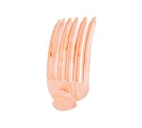 Pinzas for rizar el cabello sin calor, Herramienta de Peinado esponjoso Natural, raíces for el cuidado del cabello sin calor, for volumen y textura, 1/2 Uds.(L Mixed Orange)