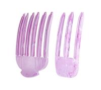 Pinzas for rizar el cabello sin calor, Herramienta de Peinado esponjoso Natural, raíces for el cuidado del cabello sin calor, for volumen y textura, 1/2 Uds.(Purple Set)