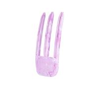 Pinzas for rizar el cabello sin calor, Herramienta de Peinado esponjoso Natural, raíces for el cuidado del cabello sin calor, for volumen y textura, 1/2 Uds.(S Purple)