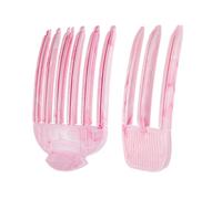 Pinzas for rizar el cabello sin calor, Herramienta de Peinado esponjoso Natural, raíces for el cuidado del cabello sin calor, for volumen y textura, 1/2 Uds.(Mixed Pink Set)