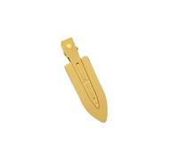 Pinzas for rizos sin arrugas for aplicación de maquillaje, antideslizantes. El cabello no quedará atrapado entre el plástico adherido al metal./311(I,6.5cm)