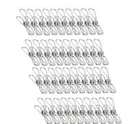 Pinzas for Ropa de 5cm y 6cm, Clips Acero Inoxidable for Lavar colchas, Herramienta Almacenamiento for el hogar, Pinzas for, 20/40 Uds para Calcetines y Ropa Interior(20pcs,6cm)