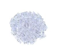 Pinzas Fotos Pequeñas,100 PCS Mini Clavijas Transparentes Pequeñas Pinzas para Fotos Mini Pinzas de Ropa Plastico para Arte Artesanía Bricolaje Fiesta Decoración Boda 3 * 25mm