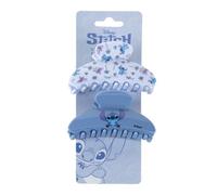 ARTESANÍA CERDÁ Pinzas cabello Stitch y Angel Disney, grandes, diseño tropical – 2 piezas