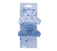 Pinzas grandes para el cabello Stitch Disney 2 piezas | Garras infantiles con diseño tropical de Stitch y Angel, ideal para niñas con cabello largo