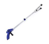 Pinzas Largo Alcanzar,81cm Plegable Aleación Aluminio Basura Garra Herramienta Pinza de alcance plegable Cogedor Recogedor de Basura Plegable para Eliminación de Basura Recolección de Basura