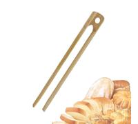 Pinzas magnéticas para tostadoras | Pinzas de madera antideslizantes para pan tostado | Utensilios de cocina a prueba de salpicaduras para adultos, adolescentes y niños