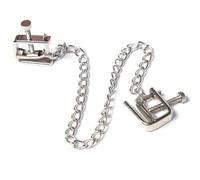 Pinzas marca OHMAMA OHMAMA FETISH PINZAS METALICAS TORNILLO CON CADENA
