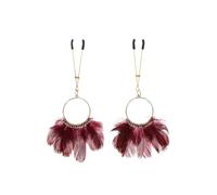 Pinzas marca TABOOM Tweezers With Feathers Gold