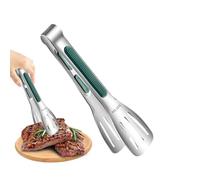Pinzas Metálicas De Cocina,Clip De Servir Antideslizante Resistente Al Calor Alimenticio - Pinzas Flexibles Para Alimentos,Para Frutas, Pan, Pasta, Carne, Ensalada, Barbacoa, Exterior, Camping