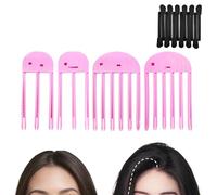Pinzas moradas para el volumen del cabello para mujer, flequillo esponjoso, peine moldeador de viento, fácil corona alta, voluminización instantánea, sin rastro, levantamiento de raíces, sin arrugas,