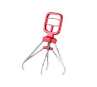Pinzas multifuncionales de acero inoxidable 304 con mango ergonómico para una fácil sujeción de ollas calientes y sartenes, cuenco de cocina y agarre de platos