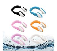 Pinzas Nasales | Juego De 6 Piezas De Silicona Impermeable Al Agua - Clip Nasal de Natación | para Niños, para Niñas, para Adultos, para Unisex, para Principiantes, para Entrenamiento, para Buceo, par
