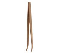 Pinzas naturales ligeras de 28 cm de largo para dragones barbudos, ranas, iguanas, pinzas de alimentación de 11 pulgadas, pinzas de acuario extra largas