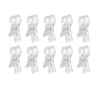 Pinzas para Arcos de Globos,10 PCS Globos Abrazaderas Resistentes Abrazaderas de Resorte de Plástico para Cumpleaños Boda Soporte de Telón de Fondo Fotografía Manualidades