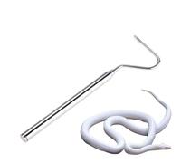 Pinzas para atrapar reptiles, herramientas telescópicas para capturar serpientes | Atrapador de serpientes profesional, agarrador de serpiente de mano, herramientas manuales de acero inoxidable