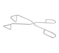 Pinzas para barbacoa de acero inoxidable 304, clip antideslizante para barbacoa coreana, utensilio de cocina ergonómico con agarre seguro para chefs domésticos y profesionales que sirven carne y vege