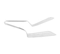 Pinzas para Barbacoa y Antideslizantes, de Acero Inoxidable Largas | Grill y Asado, Acabado Plata, Resistentes al Óxido, Fáciles de Limpiar, Aptas para Lavavajillas