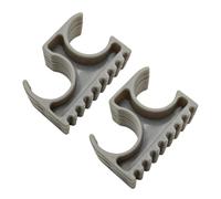 Pinzas para barra de toldo, 2 unidades, antisolapas para la parte superior | Abrazadera de barra de protección solar para protección solar en kayaks, dinghys y remo, en el mar, en aguas abiertas y