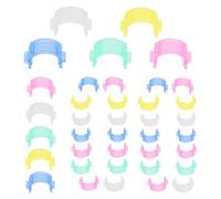 Pinzas para bobinas de costura - 100 pinzas de hilo de colores, accesorio multifunción para acolchado, pinzas para bordado, reparación de proyectos creativos