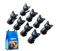 Pinzas para Bolsas Alimentarias - 8 Pinzas De Sellado Para Almacenamiento Doméstico,Clips para Bolsas de Patatas con Forma - Uso en Hogar, Apartamento, Cafetería, Oficina, Escuela, Cocina y Comedor