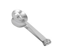 Pinzas para bolsas de té de 12CM, herramienta de artesanía de cocina para el hogar con agarre de colador exprimidor de bolsitas de té de acero inoxidable ligero