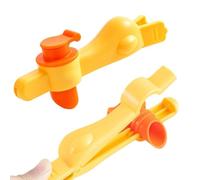 Pinzas para Bolsas organizador de alimentos reutilizable con picos | clips de pico para bolsas para Cocina Congelador Harina Azúcar