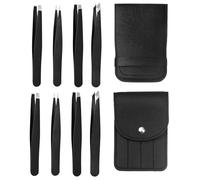 Pinzas Para Cejas De 8 Uds, Rizadores De Cejas De Acero Inoxidable, Herramientas Para Pestañas, Herramientas Para Dar Forma A Las Cejas, Accesorios De Belleza