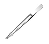Pinzas para cejas, pinzas de 8,4 x 0,7 cm, para vello facial y barba, herramienta de aseo de cejas de acero inoxidable para el hogar, viajes, vacaciones, universidad, apartamento, peluquería
