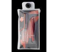 Pinzas para cejas Staleks Pro EXPERT 11 TIPO 3 (borde biselado ancho) (rojo)