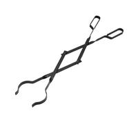 Pinzas para Chimenea Tenazas for chimenea de 66 cm largo, hierro forjado resistente for leña Para acampar(1pc)