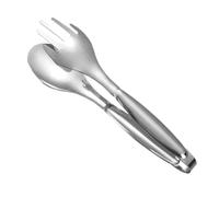 Pinzas Para Cocinar De Metal - Abrazadera Para Servir De Acero Inoxidable | Pinzas Ṕara Alimentos, Ṕinzas P̀ara Barbacoa Antideslizantes, P̀inzas Ṕ̃ara Barbacoa P̀̄ára Pan Ďe Ensalada, P̃̃inzas Antide