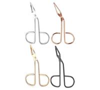 Pinzas Para Codo De 4 Uds, Pinzas Para Cejas Para Mujer, Alicates De Metal Para Cejas, Pinzas Para Depilar Cejas, Accesorios De Reparación De Cejas, Herramientas De Belleza