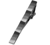 Pinzas Para Corbata Clip de corbata for hombre de 2,3 pulgadas, cierre de barra Simple en tono metálico, práctico broche for corbata, Clip de corbata Formal de negocios for hombre que combina con todo