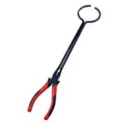 Pinzas para crisol Pinzas de crisol for fundición, soldadura por fusión, soporte horno resistente a altas temperaturas, herramientas joyería profesionales(1PC-C)
