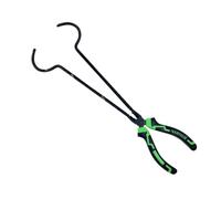Pinzas para crisol Pinzas de crisol for fundición, soldadura por fusión, soporte horno resistente a altas temperaturas, herramientas joyería profesionales(1PC-B)