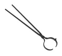 Pinzas para crisol Pinzas de crisol, soporte for horno fusión oro y acero, abrazadera, herramientas fundición Metal for fabricación joyas, juego cobre plata