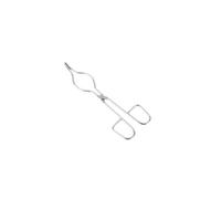 Pinzas para crisoles Pinzas de crisol acero inoxidable, soporte for alicates fusión grafito, abrazaderas grado profesional(20cm)