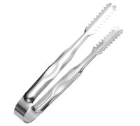 Pinzas para de acero inoxidable, pinzas antiadherentes para pan, para servir con barra de dientes, barra de para azúcar, cocina para servir