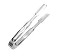 Pinzas para de acero inoxidable, pinzas antiadherentes para pan, para servir con barra de dientes, barra de para azúcar, cocina para servir