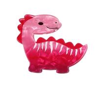 Pinzas para Dino - Horquillas de resina de 5 cm para animales Kawaii, clip de clip con dibujos animados luminosos | Elegante para niñas para un look casu