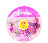 Pinzas para el cabello Barbie LUV HER para ni as, paquete de 8, multicolor, a partir de 3 a os