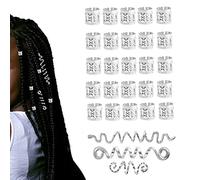 Pinzas para el cabello celtas vikingas, 28 horquillas de aleación celta para el pelo, Pinzas para el cabello retro, accesorios para el cabello minimalistas de joyería vikinga para mujeres y Lecerrot