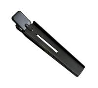 Pinzas para el cabello con forma de pico de pato, herramienta de metal sin rastros, pinzas para el cabello de larga para niñas y mujeres, acero inoxidable resistente, accesorio de peluquería, con