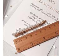 Pinzas Para El Cabello Con Perlas Hechas A Mano, Pasadores Para El Cabello Con Cuentas De Giro Dulce Para Mujeres Y Niñas, Accesorios Para El Cabello