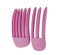 Pinzas para el cabello con volumen, 2 peines moldeadores de viento para flequillo esponjoso, clip de elevación de raíces de cabello sin rastro, herramientas voluminizadoras para un aspecto natural