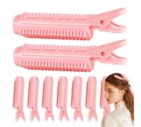 Pinzas para el cabello con volumen para raíces,Pinzas para el cabello con volumen | Clips para levantar la raíz del rizado, 10 unidades,Clips de raíz para del, rodillos para da