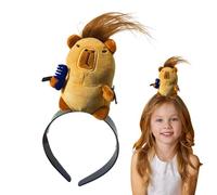 Pinzas para el cabello de dibujos animados,Pinza para el cabello Carpincho - Pinza de pelo de dibujos animados para mujer con relleno de carpincho | Accesorios para multifuncionales