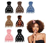 Pinzas para el cabello de elevación de raíces para volumen, 7 clips de raíz para volumen de cabello rizado, efecto natural y esponjoso, antideslizantes, adecuados para todo tipo de cabello, estilo