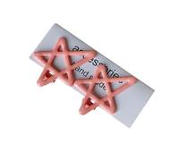 Pinzas para el cabello de metal en forma de estrella hueca para niñas arco de pelo vintage pequeño pelo barrettes arco horquillas